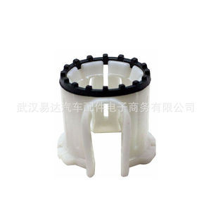 Buje de palanca de cambios Citron Fiat, eje de 25 mm, longitud de 30 mm, ajuste a presión dividido, plástico blanco - Product Image 2