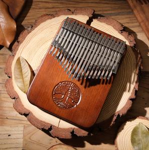 Kalimba en noyer "Arbre de <span class=keywords><strong>vie</strong></span>" Hluru: 38 touches pour une expression musicale exquise et cristalline - Product Image 4