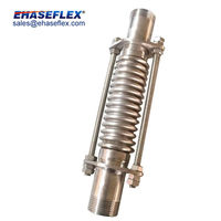 Tuyaux flexibles métalliques, tuyau flexible en acier inoxydable, tuyau ondulé DN15-DN80, joint d'expansion à soufflet standard EJMA pour la plomberie industrielle