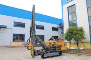 Rig bor DTH elektrik Diesel untuk bantalan mesin Motor trench penyangga jangkar ledakan batu Borehole permukaan - Product Image 6