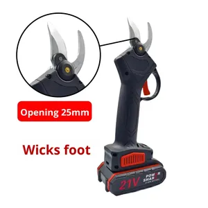 Forbici Elettriche a Batteria 21V, Alta Potenza, Taglio 25mm, con Custodia per Lavori su Alberi da Frutto - Product Image 4
