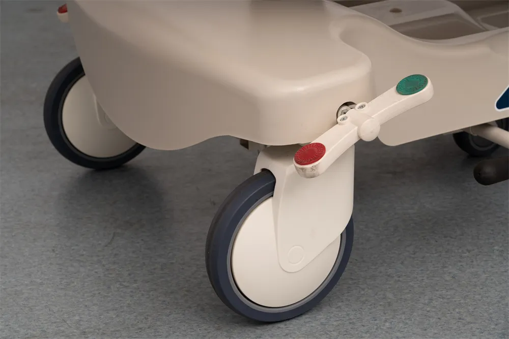 Hospital Emergency Transfer Trolley Clinical Manual Transfer Cart