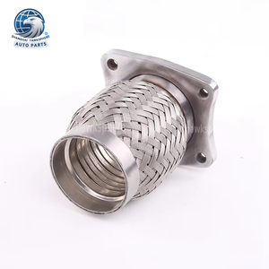 Pipa Fleksibel Knalpot Universal Dengan Anyaman Ganda/interlock/nipple/anyaman jala/flensa - Product Image 4