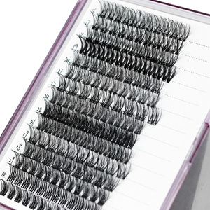 डिय क्लस्टर ने निजी लेबल को झूठा पलकों के थोक क्लस्टर के तारों का विस्तार - Product Image 5