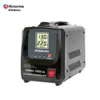 Stabilisateur de tension monophasé intelligent AC SVC avec écran LCD 2000VA, protection contre les surcharges pour usage domestique