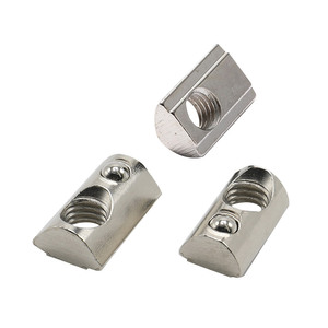 8 Slot M6 1/4-20 filo in acciaio al carbonio precisione T Slot dado a martello per 3030 4040 in alluminio profilo strutture - Product Image 4