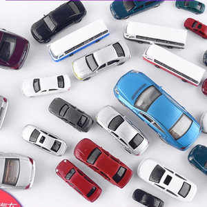 Miniature 1:50 1:75 1:100 1:150 1:200 Modèle Voitures Camions En Plastique Bus DIY Projets De Construction pour Architectural Table De Sable - Product Image 3