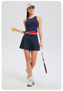 Groothandel Fitness Yoga Wear Pickleball Jurk Tenniskleding Snel Droog Golf Geplooide Rokken Fitness Atletische Tennisrokken - Product Image 6