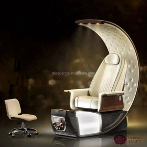 Yicheng <span class=keywords><strong>Beauty</strong></span>, equipo de Spa de diseño fantástico, cuenco de cristal, silla de Spa, salón de uñas de lujo, sillas de pedicura con masaje de tacto humano - Product Image 4