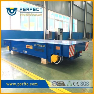 Chariot <span class=keywords><strong>de</strong></span> transfert motorisé à commande par bouton-poussoir pour équipement <span class=keywords><strong>de</strong></span> manutention, fourni par la Chine - Product Image 5