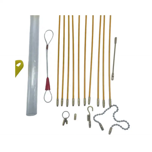 SHUOQI prix usine 10m (10x1m) <span class=keywords><strong>Kit</strong></span> de tiges de câble d'électriciens chasse/traction fils fil - Product Image 3