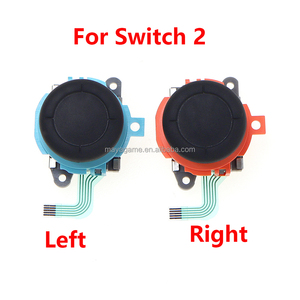 Ban Đầu Mới Cho Nintendo Cho Chuyển Đổi 2 <span class=keywords><strong>Joycon</strong></span> Điều Khiển Màu Xanh & Cam 3D Analog Phím Điều Khiển Vật Liệu Nhựa Trái Và Phải <span class=keywords><strong>Joycon</strong></span> - Product Image 2