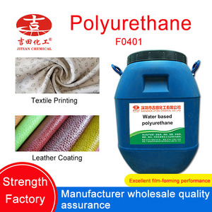 Jitian resina de poliuretano F0401 solución de alta resistencia a base de agua aglutinante líquido transparente 99.9% pureza grava alifática - Product Image 5