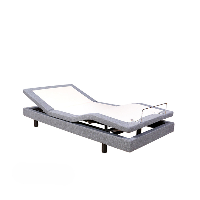 Wall Hugger Wireless Remote Control Full Size Electric Massage Adjustable Bed Base Usb Charging Led Light Function KFT-220