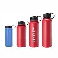 Thermos en acier inoxydable à isolation sous vide de 1000 ml avec logo personnalisé - Écologique et portable pour la salle de sport et la randonnée