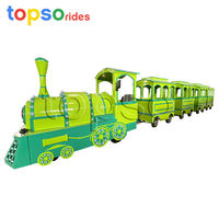 Train sans rail Thomas électrique de luxe RVB Lights 24 places Train touristique à vendre