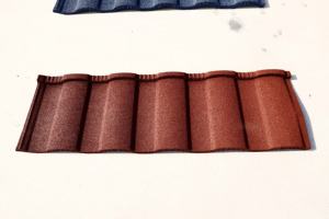 Entreprise de toiture Couvreurs dans ma région Produits de toiture Tuile métallique revêtue de pierre Tuile romaine profonde - Product Image 2