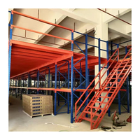 Rack de plate-forme mezzanine modulaire, conception de disposition d'entrepôt flexible pour une reconfiguration facile et les besoins futurs d'expansion commerciale