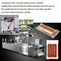 Thermoformmachine voor worst, kaas, vlees, vis, fruit en groenten, vacuümverpakkingsmachine