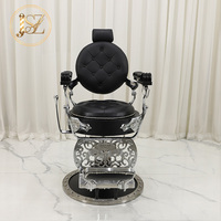 Fauteuil de Barbier Robuste Style Européen Multifonctionnel Inclinable pour Salon de Coiffure et Esthétique – Vente en Gros