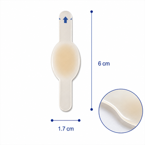 Hydrokolloid-<span class=keywords><strong>Fersenpflaster</strong></span> Wasserdichtes Blasenpflaster Anti-Reibungs-Fersenschutz Fußpflege Selbstklebendes Fersen-Blasenpad OEM ODM - Product Image 2