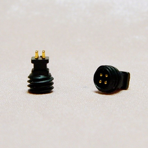 Adaptateur de broches d'écouteurs 4 broches plaqué or pour casque JH AUDIO JH24 LAYLA <span class=keywords><strong>Angie</strong></span> AKR03 - Product Image 1