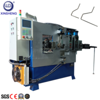 Máquina CNC programable de fabricación de perfiles para mangos de rodillos de pintura hidráulicos, con funciones de doblado, estampado y biselado, de fabricante chino