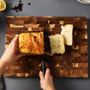 Nhà Tự Nhiên Lớn Keo Gỗ End Hạt Cắt Board <span class=keywords><strong>Butcher</strong></span> Khối Cho Nhà Bếp Với Nước Trái Cây Rãnh - Product Image 6