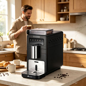 Macchina da Caffè Completamente Automatica Anbolife 15 Bar 1350W, Espresso da Chicco a Tazza, Controllo Touch, 2.0L, Silenziosa, OEM - Product Image 3