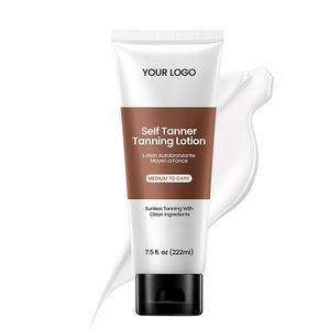 Loción de bronceado sin sol Mineral vegano orgánico de lujo, manteca de karité de hierbas hidratante y té verde para protección antioxidante - Product Image 5