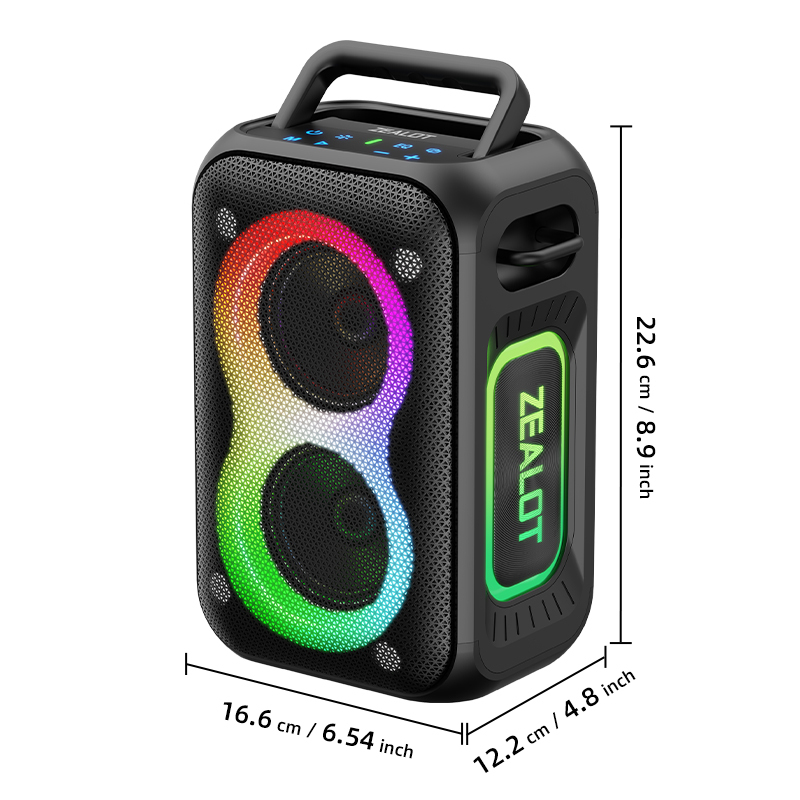 Zealot PT02 Portable Blue Tooth Speaker
