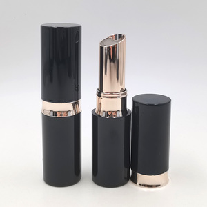 Luxury Elegant Empty <b>Lipstick</b> Tubes Flip Top <b>Custom</b> Color Screen Printed 2026 New Design Plastic Cosmetic Cost-effective - Product Image 3