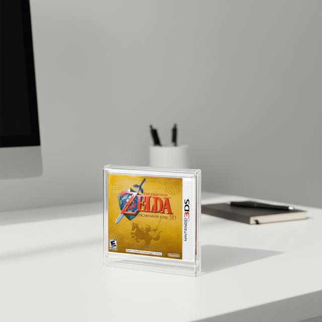 Factory Custom dustproof acrylic video game storage box acrylic game collector case game boy case