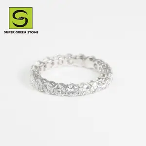 SuperGS SGSR173 Ensemble de bijoux de mode pour femmes, bague en or, poire, bague en diamant fantaisie