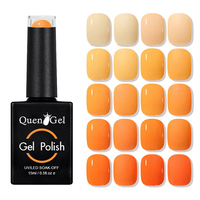 Vente en gros en Chine Fournisseur de gel pour les ongles OEM Bouteilles de marque privée Couleurs Soak Off LED Vernis à ongles Gel UV couleur Vernis à ongles