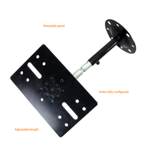K-3006LB Adjustable Metal <b>Wall</b> Mounting Home Surround Sound <b>Speaker</b> Mounts Saves Floor Space Reduces Clutter 20kg Capacity - Product Image 3
