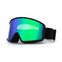 Masque de ski électrique chauffant personnalisé 2026, nouveau style, avec fixation magnétique convexe, double couche anti-buée et monture en TPU