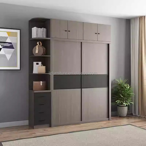 Customizable Inexpensive Bedroom Furniture <b>Full</b> <b>Sets</b> With Solid Wood <b>Bed</b> Frame Nightstands Wardrobe & Vanity <b>Set</b> <b>for</b> Apartments - Product Image 2