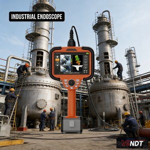 Boroscope industriel durable à fibre optique avec éclairage 3D pour la mesure de haute précision du système de transmission des moteurs de trains ferroviaires - Product Image 1