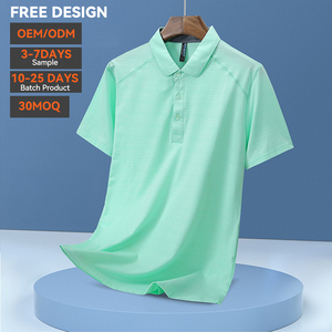 Polo respirant OEM avec logo personnalisé, séchage rapide, pour le golf, le sport, décontracté, été, manches courtes, vêtements de sport de haute qualité, polo pour homme - Product Image 4