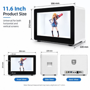 จอแสดงผล OLED โปร่งใสขนาด 11.6 นิ้ว ความละเอียด Full HD รองรับการสัมผัส 10 จุด สำหรับตั้งโต๊ะ ใช้สำหรับโชว์สินค้าในร้านค้าปลีก เพื่อการโฆษณาและโปรโมชั่น - Product Image 5