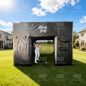 Commercial Custom Home Golf Enclosure Driving Range Tent <b>Inflatable</b> for Practice <b>Inflatable</b> Golf <b>Inflatable</b> Golf Simul - Product Image 3