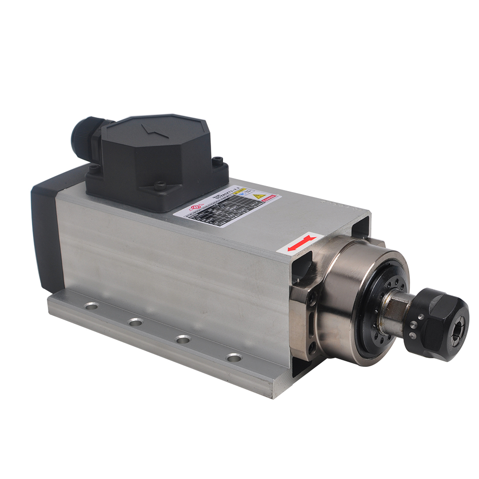 2.2KW ER20 Spindle Motor - 24000RPM Air Cooled CNC Motor