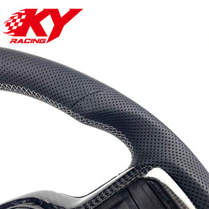 Volant en fibre de carbone personnalisé haut de gamme pour Ford Raptor F150 XLT F250 F350 2019 - 2025 - Product Image 2