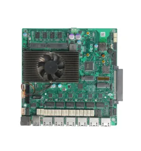 Zunsia Core 11th Network Firewall PC Mainboard 6LAN Computer Server Firewall Rackmount Motherboard para 1U Network Appliance