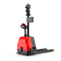 Robot Forklift AGV Otomatis Jeeda Pengangkut Pallet 1500kg Forklift Listrik Otonom untuk Gudang AGV AMR FORKLIFT