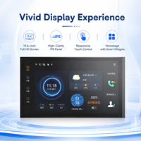 Panneau tactile mural Home Assistant pour système domotique KNX, interrupteur mural intelligent KNX pour appartement et hôtel