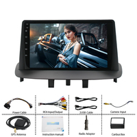 Lecteur dvd de voiture android voiture stéréo audio pour Renault Megane 3 2008-2014 carplay fascia cadre autoradio android