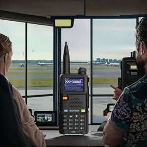 Pour BF UV5RH Pro 10W, talkie-walkie bidirectionnel FM longue portée à bande complète GPS APRS avec batterie 3500-4000mAh, résistant à l'eau IPX5 - Product Image 2