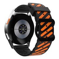 Correa de Repuesto Win-Win, Colorida, Activa, de Silicona de Dos Tonos, Ligera, Compatible con Relojes Samsung de 22 mm
